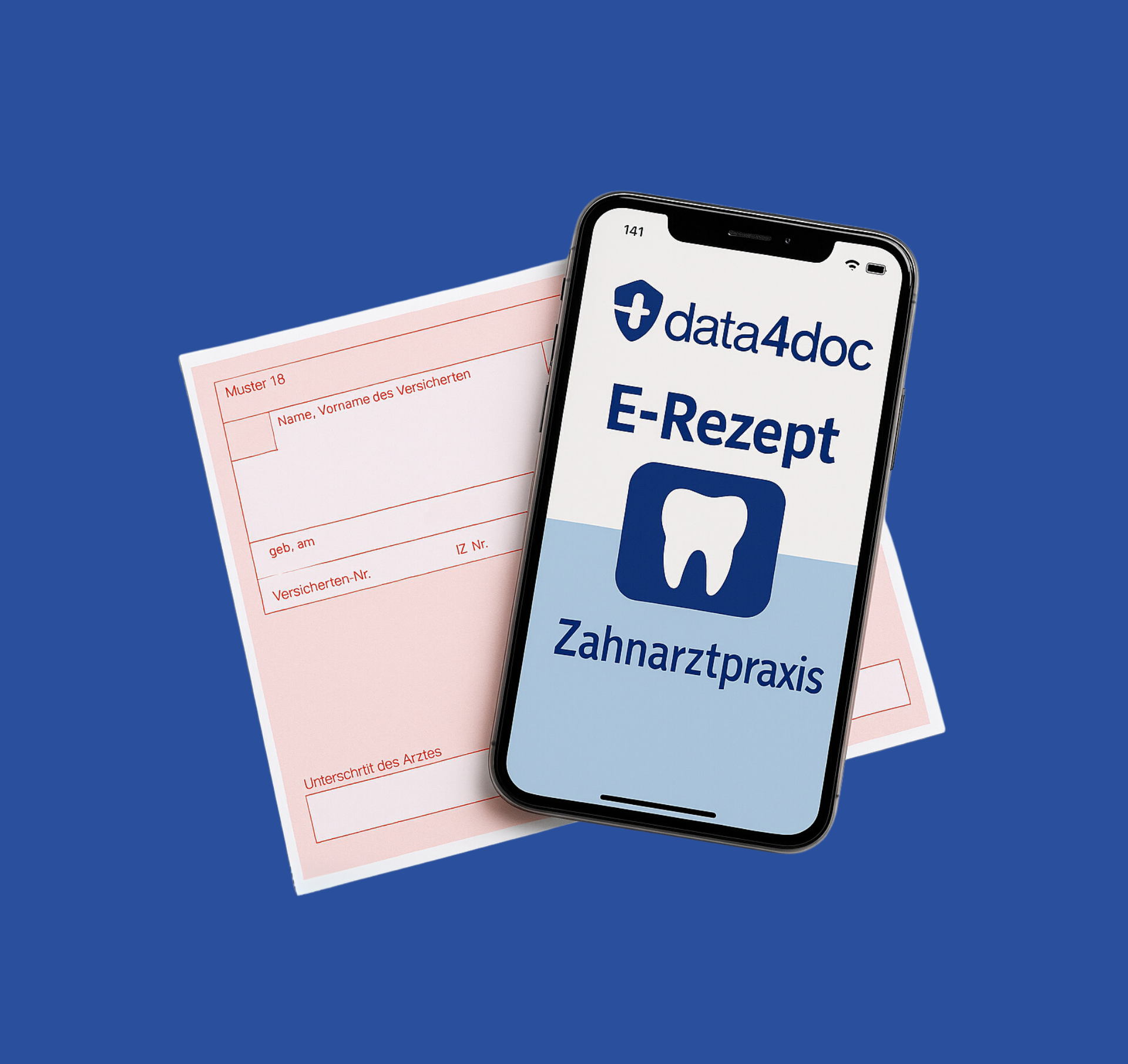 Data4doc keyvisual Zahnarzt E Rezept